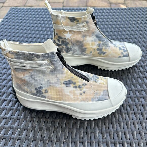 Converse Run Star Hike High Washed Florals Men's Shoes 170776C Size 8.5 - Picture 3 of 11